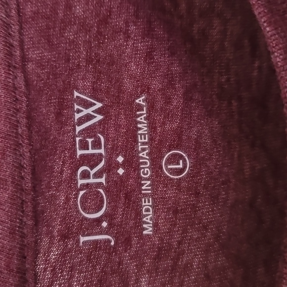 J. Crew Men's Maroon T-Shirt - Picture 4 of 8